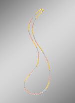 Elegante set in driekleur, met karabijnhaak 